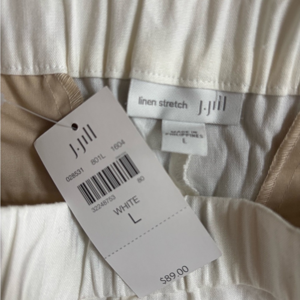 J. Jill Women’s Linen Stretch Pants - Picture 3 of 4